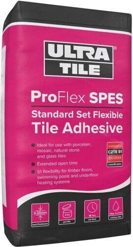 Ultra Standard Set Tile Adhesive - GREY 20kg