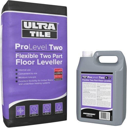 Ultra Two Part Levelling Compound - 20kg plus 1 x 4 litre bottle of latex