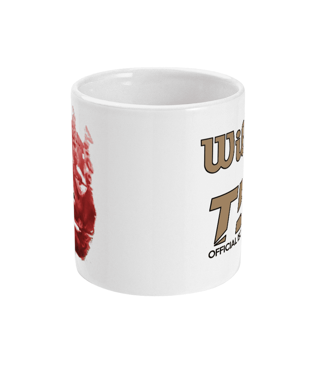Wilson Volleyball Handprint Ceramic Mug Design Inspired by Castaway
