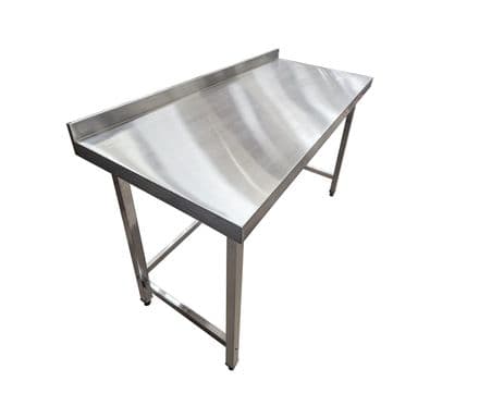 1400x700x900mm Stainless Steel Wall Prep Table Full Void