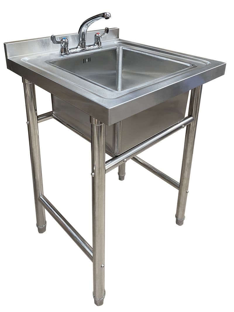 600mm Commercial Sink Without Undershelf