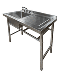 Bundle: Sink 1000mm (RHD) , Table 1000mm, Wall Shelf 1000mm, Mixer Tap