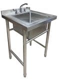 Bundle: Sink 600mm ,  Table 1000mm,  Wall Shelf 1000mm, Mixer Tap