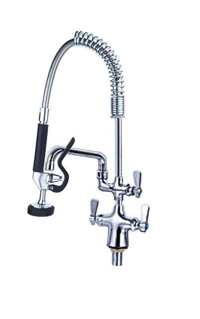 Commercial Mini Mono Inlet Pre Rinse Spray Arm With Bowl Filler Tap