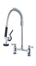 Commercial Mini Twin Inlet Pre Rinse Spray Arm Tap