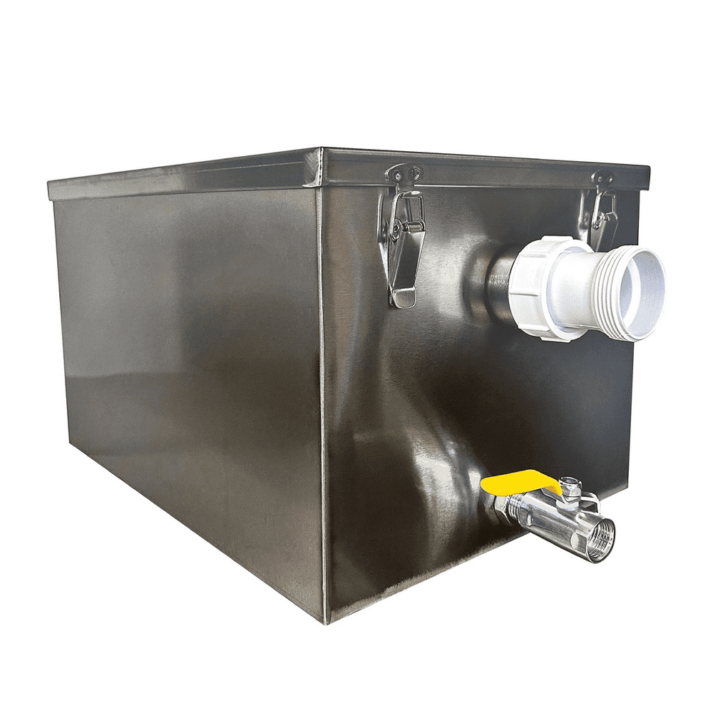 Stainless Steel 5KG - 16 Litre Grease Trap - Fat Separator