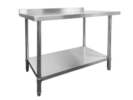 Stainless Steel Wall Prep Table - 1200x600x900mm