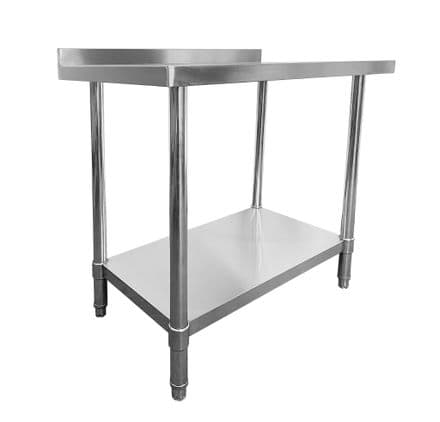 Stainless Steel Wall Prep Table - 900x600x900mm