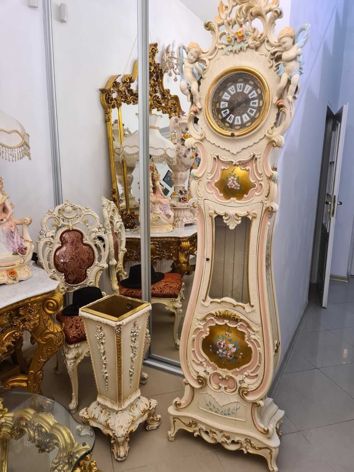 CLOCK ORIGINAL SILIK ROKOKO GRANDMOTHER FLOOR CLOCK SE6 5