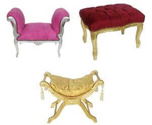 Footstools & Ottomans & Benches