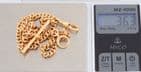 Antique 15Ct Gold 36.3g Albert Watch Chain / Necklace With T-Bar 16 1/8''