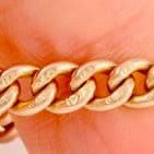 Antique 15Ct Gold 36.3g Albert Watch Chain / Necklace With T-Bar 16 1/8''