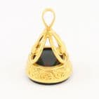 Antique 18Ct Gold Fob / Pendant With Bloodstone