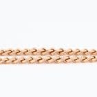 Antique 9Ct Gold 43.6g Graduated Rollerball Double Albert Watch Chain 14''