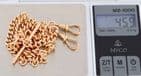 Antique 9Ct Gold 45.9g Double Albert Watch Chain 17 1/4''