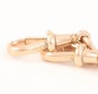 Antique 9Ct Gold 45.9g Double Albert Watch Chain 17 1/4''