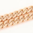 Antique 9Ct Gold 45.9g Double Albert Watch Chain 17 1/4''