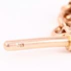 Antique 9Ct Gold 49.6g Fetter And Oval Link Albert Watch Chain 15 7/8''