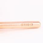 Antique 9Ct Gold 49.6g Fetter And Oval Link Albert Watch Chain 15 7/8''