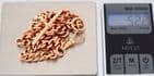 Antique 9Ct Gold 52.2g Double Albert Watch Chain With Removable T-bar 16 5/8''