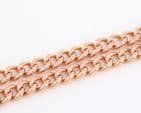Antique 9Ct Gold 52.2g Double Albert Watch Chain With Removable T-bar 16 5/8''