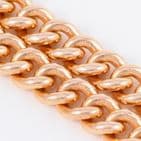 Antique 9Ct Gold 63.1g Double Albert Watch Chain 15 3/4''