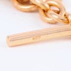 Antique 9Ct Gold 63.1g Double Albert Watch Chain 15 3/4''