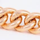 Antique 9Ct Gold 63.1g Double Albert Watch Chain 15 3/4''