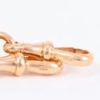 Antique 9Ct Gold 63.1g Double Albert Watch Chain 15 3/4''