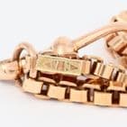 Antique 9Ct Gold 81g Long Box Link Watch Chain Necklace  61 1/2''