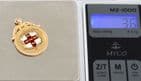 Antique 9Ct Gold And Enamel Fob / Pendant / Medal WEST RIDING c 1912