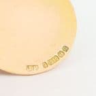 Antique 9Ct Gold And Enamel Fob / Pendant / Medal WEST RIDING c 1912