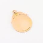 Antique 9Ct Gold And Enamel Fob / Pendant / Medal WEST RIDING c 1912