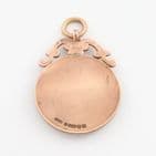 Antique 9Ct Gold And Enamel Snooker / Billiards / Pool Fob / Pendant / Medal