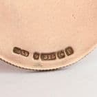 Antique 9Ct Gold And Enamel Snooker / Billiards / Pool Fob / Pendant / Medal