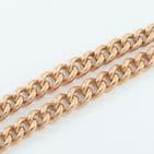 Antique 9Ct Gold 63.3g Graduated Double Albert Watch Chain / Necklace 17''