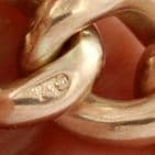 Antique 9Ct Gold 63.3g Graduated Double Albert Watch Chain / Necklace 17''