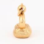 Antique 9Ct Gold Seal Fob With Intaglio Of Ouroboros And Hands