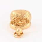 Antique 9Ct Gold Seal Fob With Intaglio Of Ouroboros And Hands