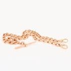 Antique 9Ct Rose Gold 45.7g Albert Watch Chain With T-Bar 16 1/2''