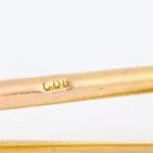 Antique 9Ct Rose Gold 52.1g Fetter Link Albert Watch Chain / Necklace 15 5/8''