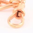 Antique 9Ct Rose Gold 55.7g Albert Watch Chain / Necklace With T-Bar 17 3/4''