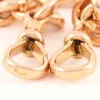 Antique 9Ct Rose Gold 58g Albert Watch Chain / Necklace With T-Bar 16''