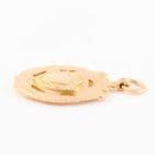 Antique 9Ct Rose Gold 7.4g Fob / Pendant / Medal c 1910