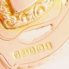 Antique 9Ct Rose Gold 7.4g Fob / Pendant / Medal c 1910