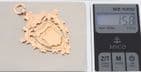 Antique Large 9Ct Rose Gold 15.8grams Fob / Pendant / Medal c 1898