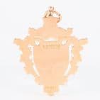 Antique Large 9Ct Rose Gold 15.8grams Fob / Pendant / Medal c 1898