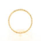 Antique Solid 18Ct Gold 8.5g Floral Engraved Patterned Wedding Ring / Band