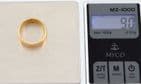 Antique  Solid 22Ct Gold 9.0g Wedding Ring / Band