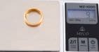Antique Solid 22Ct Gold 9.7g  Wedding Ring / Band Ring
